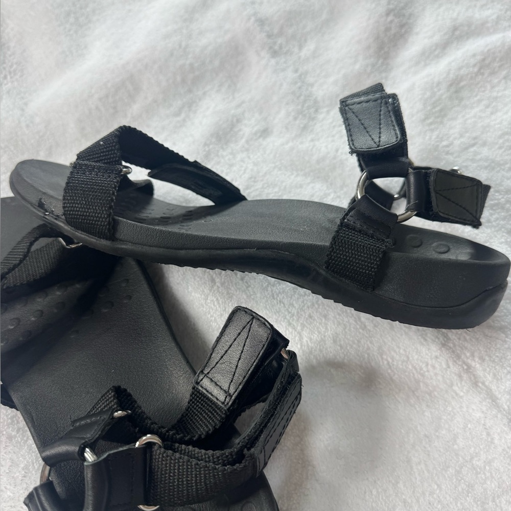 Vionic Black Adjustable Sandals - image 4